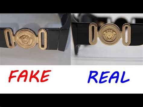 Versace sunglasses real vs fake. How to spot fake Versace.